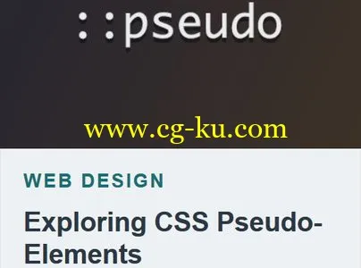 Tutsplus – Exploring CSS Pseudo-Elements的图片1