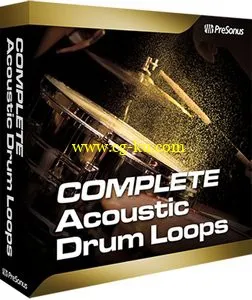 PreSonus Acoustic Drum Loops Pro for StudioOne的图片1