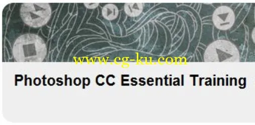 PS CC基础训练 Photoshop CC Essential Training的图片1