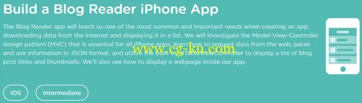 Teamtreehouse – Build a Blog Reader iPhone App的图片1