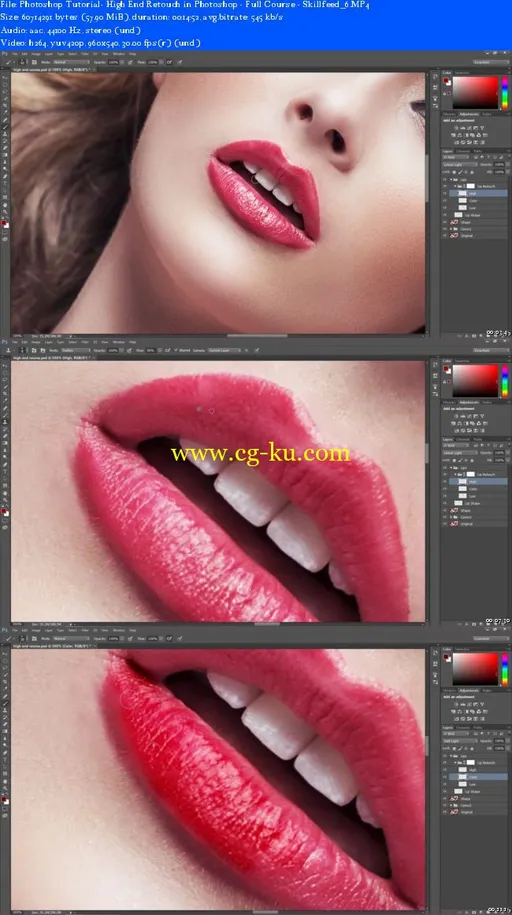 Skillfeed – High End Retouch in Photoshop – Full Course的图片2