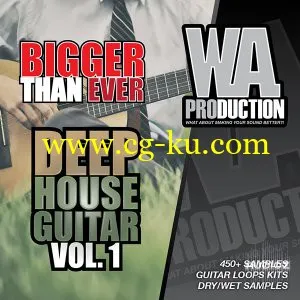 WA Productions Bigger Than Ever – Deep House Guitar Vol 1的图片1