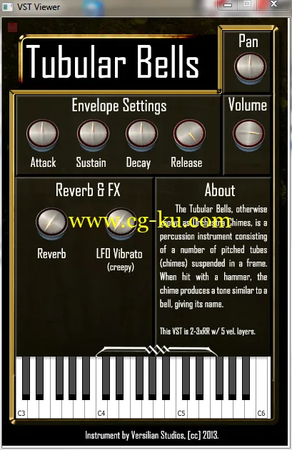 Versilian Studio Tubular Bells v1.0 VSTI Retail的图片1