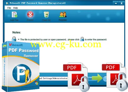 Vibosoft PDF Password Remover 2.1.10的图片1