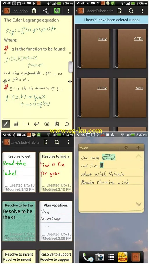 Handrite Notes Notepad Pro v1.96 Android的图片2