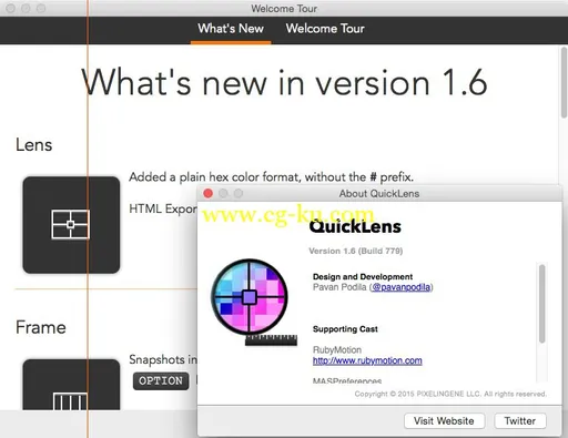 QuickLens 1.6 build 779 MacOSX的图片2