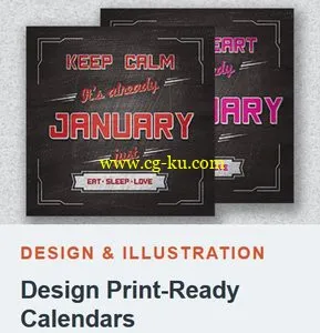 Tutsplus – Design Print-Ready Calendars的图片1