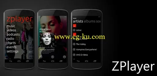 ZPlayer v3.8.7 Android WP7风格的播放器的图片1