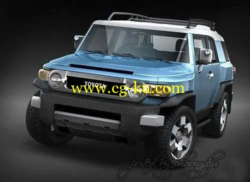 Toyota FJ Cruiser 丰田汽车模型的图片1