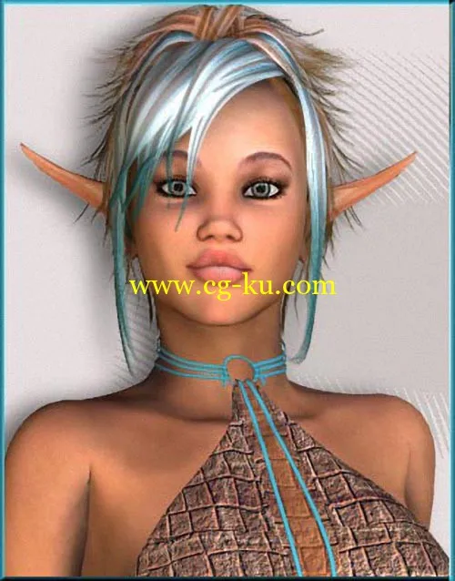 Renderosity Daz/Poser – XD for Anime Hair 动漫头发的图片1