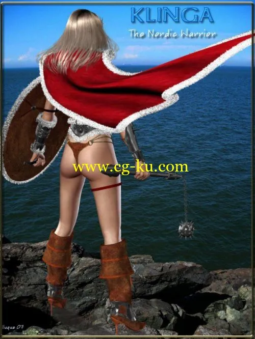 Renderosity Daz3D/Poser – Klinga – The Nordic Warrior的图片1