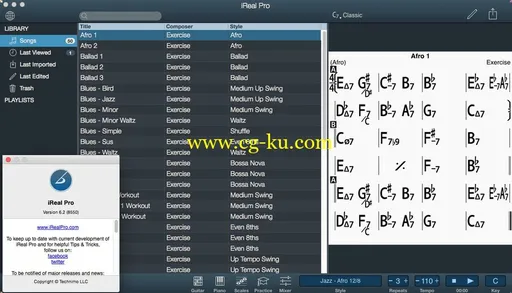 iReal Pro 6.2 Multilangual MacOSX的图片2