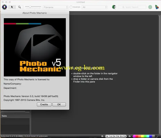 Camera Bits Photo Mechanic 5.0 build 18040 MacOSX的图片2