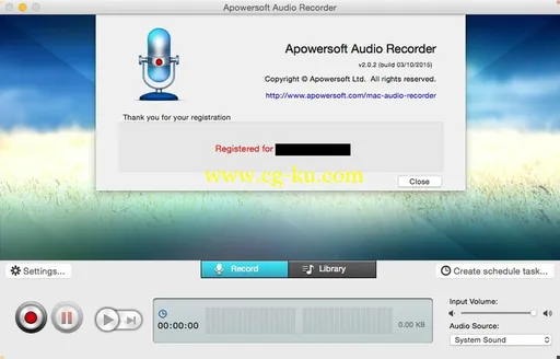 Apowersoft Audio Recorder for Mac 2.0.2 Multilangual MacOSX的图片2