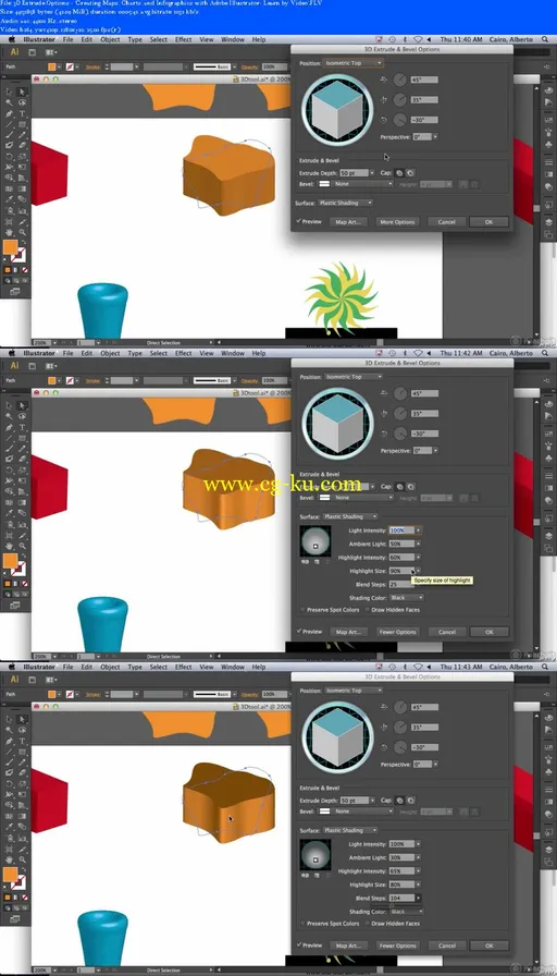 Creating Maps, Charts, and Infographics with Adobe Illustrator: Learn by Video的图片2