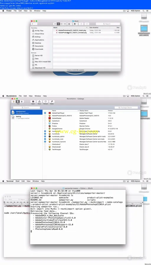 Peachpit – Lifecycle Management on OS X Learn by Video的图片2