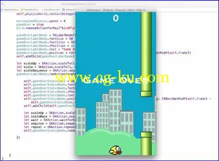 Make Flappy Bird Game in iOS 8 Swift的图片1