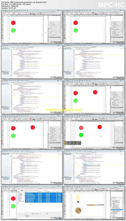 Lynda – Creating Animations with Adobe InDesign CC的图片2