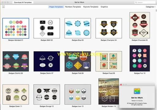 Set for iWork 2.3 MacOSX的图片2