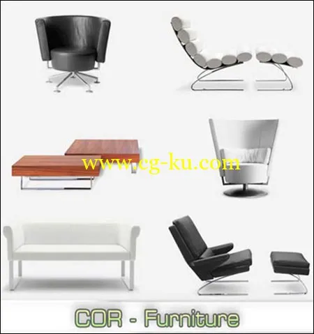 3D models of COR Furniture的图片1
