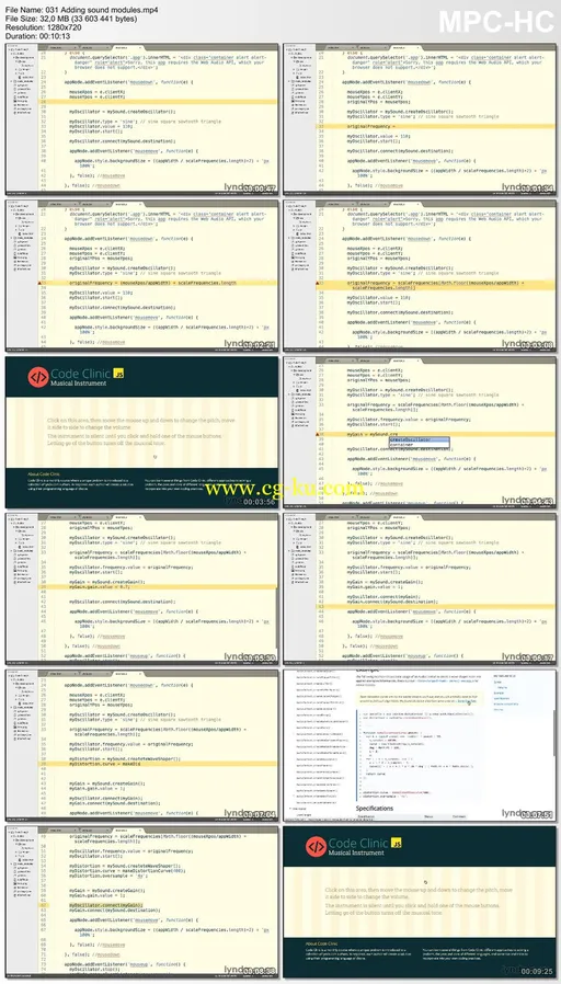 Lynda – Code Clinic: JavaScript (updated Jun 04, 2015)的图片2