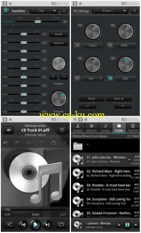 jetAudio Music Player Plus 3.7.0 Android的图片2