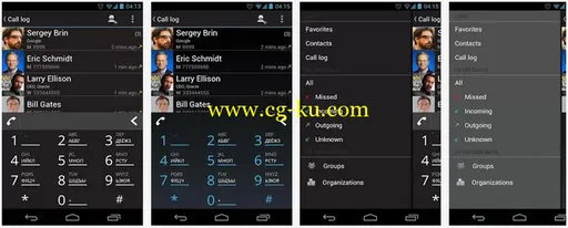 Dialer One v2.1.9 Android 拨号软件的图片2