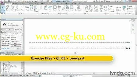 Revit Structure创建建筑模型教程 Lynda.com – Revit Structure 2013 Essential Training (2012)的图片4