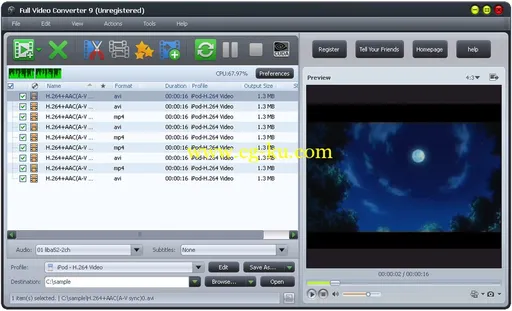 Full Video Converter 10.5.0的图片1