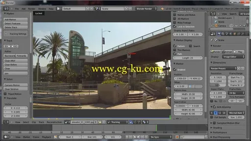 CGCookie – 2D Tracking and Compositing in Blender 2D跟踪和合成的图片2