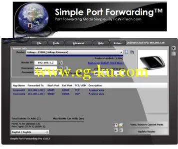 Simple Port Forwarding Pro 3.7.0 Multilingual + Portable的图片1