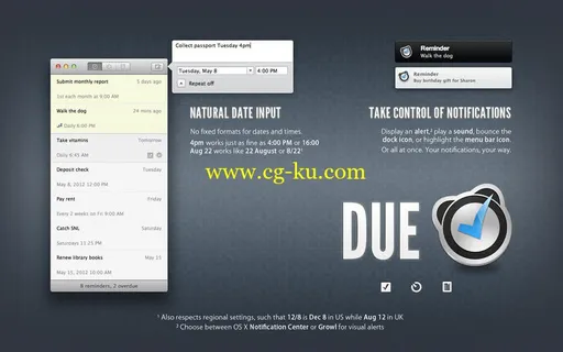 Due v1.4.1 (Mac OS X)的图片1