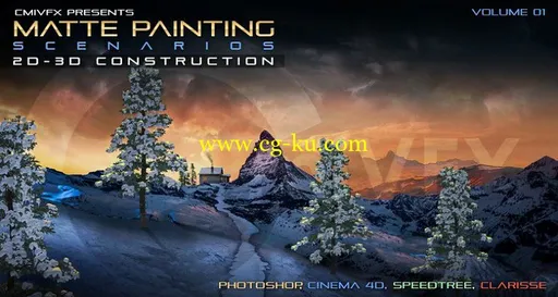 cmiVFX – Digital Matte Painting Scenarios Volume 1的图片1