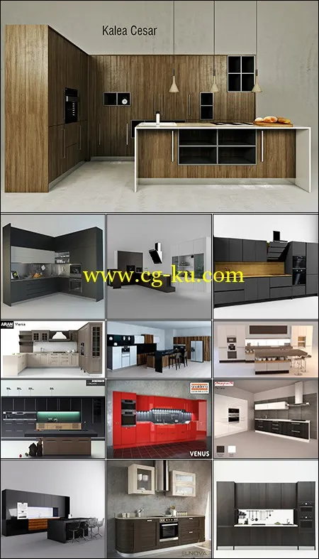 Modern Kitchen Set的图片1