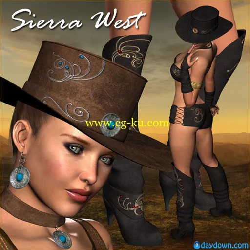 Renderosity Daz/poser – Rhi’s Sierra West的图片1