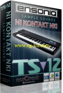 norCTrack Ensoniq TS-12 KONTAKT的图片1