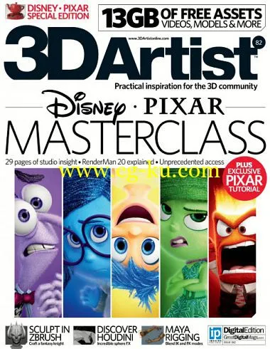 3D Artist – Issue 82, 2015-P2P的图片1