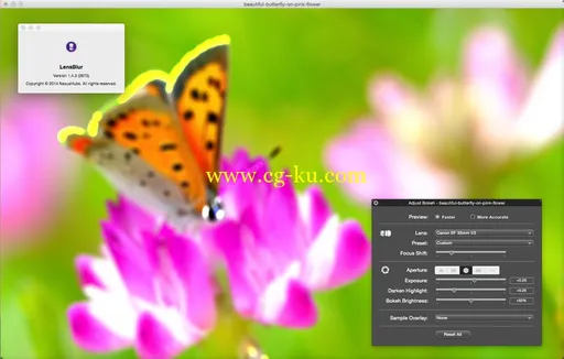 Lens Blur 1.4.3 MacOSX的图片1