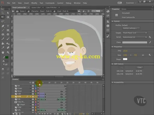 VTC – Adobe CC Cartoon Production Course的图片3