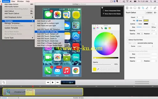 ScreenFlow 5.0.5 Multilangual MacOSX的图片2