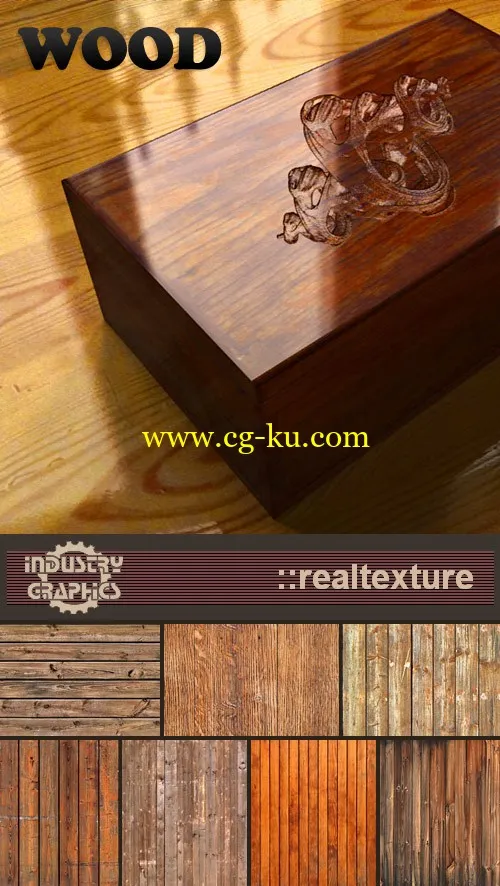 Industry Graphics Wood Textures 木材纹理的图片1