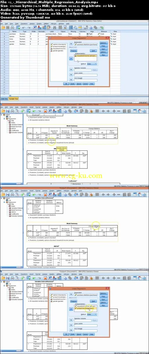 Linear Regression Analysis Basics in SPSS Statistics的图片1