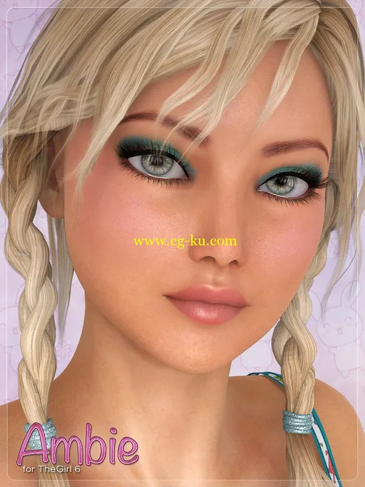 Daz3D The Girl 6 Pro Bundle的图片3