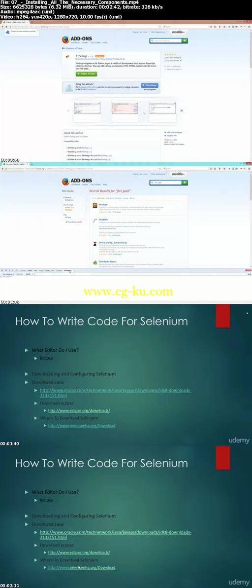 Selenium Webdriver 2.0: Master Automated Testing (HD)的图片1