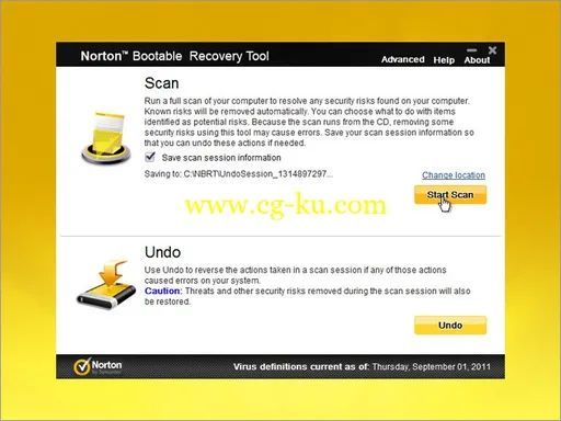 Norton Bootable Recovery Tool 7.1.0.26 WinPE Edition BootCD (x64)的图片1