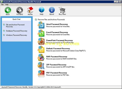 Asunsoft Password Recovery Bundle Personal 4.0的图片1