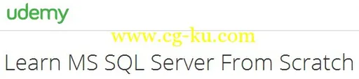 Learn MS SQL Server From Scratch的图片1