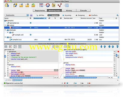 Syncro SVN Client v9.0 Win/Linux/Mac SVN源码管理器的图片1