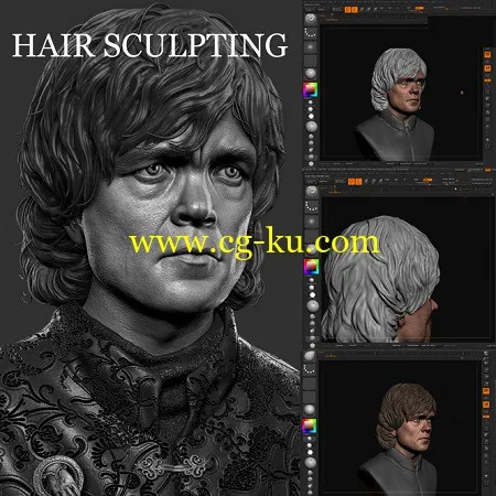 Gumroad – Hair Sculpting by Frank Tzeng的图片1