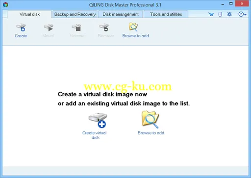 QILING Disk Master Professional 3.1.0 Build 20150625的图片1